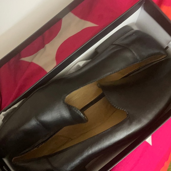 Naturalizer Black Leather Loafers - Picture 2 of 5